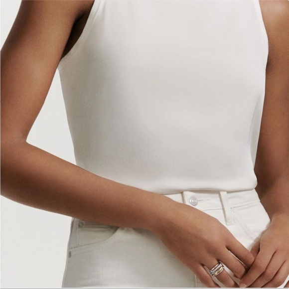 David Yurman Crossover Ring in Sliver w 14k Gold - Picture 4 of 6